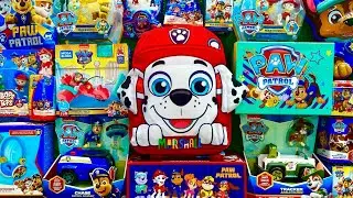 Back to school with Paw Patrol Marshall | Unboxing backpack ASMR