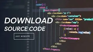 SECRET Hack to Download Any Website's Source Code INSTANTLY!🚀