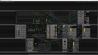 Es so ein Tag, VCV Rack Simpel Patch ....