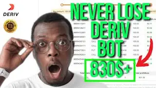 🤑NEVER LOSE DERIV BOT 2023👑 | NO LOSS BINARY BOT | DERIV BOT NO LOSS HINDI