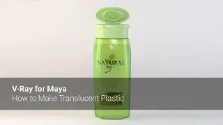 V-Ray for Maya &mdash; How to Make Translucent Plastic