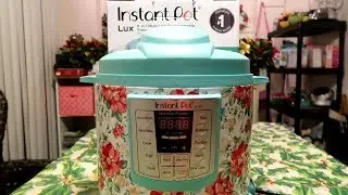 New Pioneer Woman Instant Pot LUX60 6 Qt Vintage Floral 6-in-1