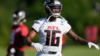 Falcons sign WR Chark; Blank impressed by Penix's leadership