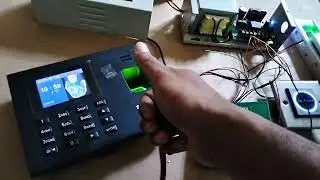 Mengakses Pintu Otomatis Menggunakan Finger Print | Access Door Solution x105 ID