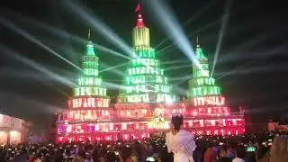 Durga pandal decoration unlimited par sharpy show 