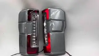 2023 Ford Superduty Truck Custom Color Match Tail Light Assembly