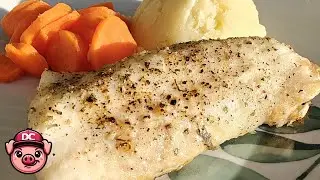 🤤 Lomo de Merluza en la Freidora de Aire o Airfyer ¡MUY FÁCIL!