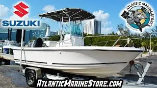 19' Robalo Sea Trial - Repowered with 150HP Suzuki
