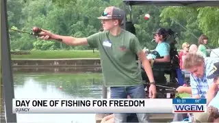 Over 200 veterans and active duty military &lsquo;Fishing&rsquo; for Freedom in 2024
