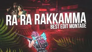 RA RA RAKKAMMA || Beat Sync Montage || Bgmi Montage, Pubg Mobile Montage