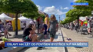Oslavy 444. let od povýšení Bystřice nad Pernštejnem na Město
