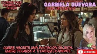 Tarot. Quiere hacerte una invitacion secreta, quiere pegarse a ti energeticamente. EXTENDIDA #1033