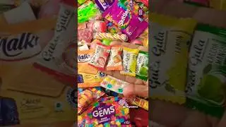 mix colorsful candy 🍬🍭 yummy candy 🍡mix candy chocolate #crazyeattime #colorfullcandy #shorts