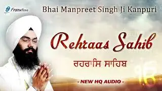 💖💖Rehras Sahib fullpath liveBhai Manpreet Ji kanpuri🙏 @Waheguru_kirtanBani #viralvideos #rehrassahib