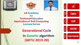 generational cycle in Genetic algorithm | Flow chart of genetic algorithm | AKTU Exam 2019-20