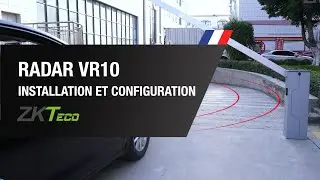 Installation et Configuration du radar Détecteur d'Obstacles VR10 - ZKTeco | By Demes