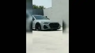 2022 Audi RS7 In Nardo Grey With Vossen Wheels |#shorts #AUDI #vossen #trending #viral #reels #funny
