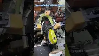 QIFENG QF-737(MA) Toe Lasting Machine &ndash; test for steel toe safety shoes#shoemachine  #safetyshoes