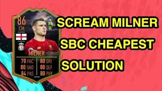 FIFA 20 SCREAM MILNER CHEAPEST SOLUTION | FIFA 20 SBC CHEAP | FIFA 20 ULTIMATE TEAM