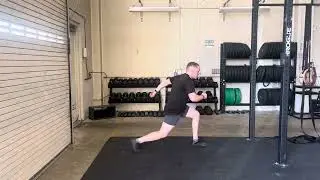 Low Split Squat Switch Jump