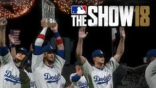 MLB 18 The Show World Series Celebration ft. Los Angeles Dodgers (MLB The Show 18 Gameplay)