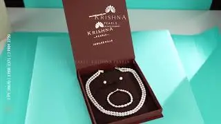 2-Layer Freshwater Pearl Necklace Set | Timeless Elegance for Muhurtham & Celebrations