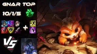 TOP Gnar vs Sylas - EU Challenger Patch 25.S1.7