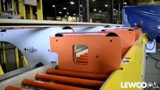 Gentle Handling of Aluminum Product on LEWCO Conveyor