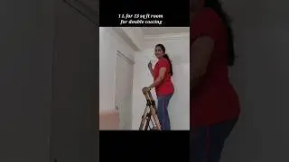 Paint your house yourself in less cost and time #shorts #painting #diwali