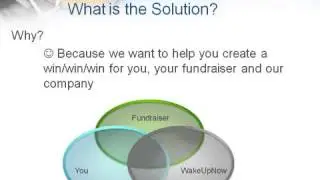 WakeUpNow Fundraising Presentation Details