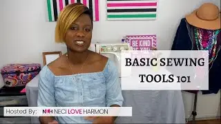 Basic Sewing Tools Tutorial for Beginners (Words & Music)