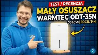 TEST / Recenzja małego osuszacza powietrza Warmtec ODT-35N do 35l/24h