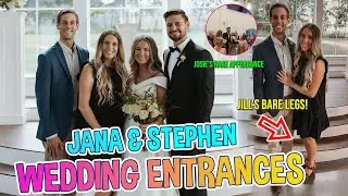 DUGGAR WEDDING!!! Jana Duggar and Stephen Wissmann's Wedding Entrances Video! Jill's Bare Legs!