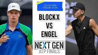 Alexander Blockx vs Justin Engel | Next Gen ATP Jeddah 2025 | Tennis Prediction