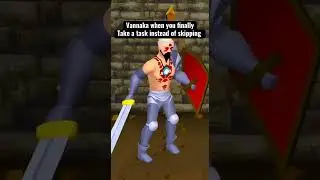 Vannaka when you finally take a task 😂 #runescape #oldschool #gaming #comedy #memes