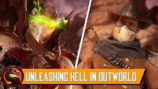 Spawn Unleashes Hell On The Outworld | MORTAL KOMBAT 11 | Gamethetixxx
