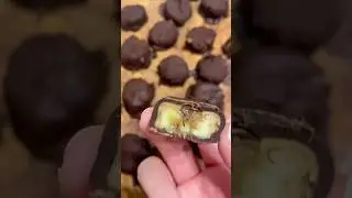 Chocolate & Peanut Butter Banana Bites #recipes #cooking #banana #peanutbutter #chocolate
