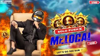 CONQUEROR RANK PUSH 🔥 || MR LOCAL LIVE ❤️ #bgmi  #battleroyalegame #madhanop  #thangamyt #mobilegame