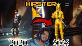 OLD HIPSTER VS NEW HIPSTER 😭 Bootcamp boys Id inspecting video 🥵 Free fire video | 2020 vs 2025
