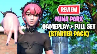 *NEW* Mina Park Skin Gameplay - Fortnite Starter Pack