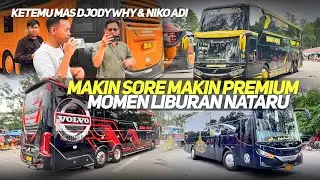 PANTAUAN TERMINAL BUS PORIS MENJELANG LIBUR AKHIR TAHUN‼️FULL PADET PARKIRAN SHELTER ANGKATAN SORE