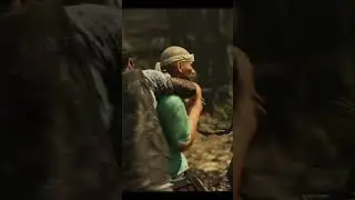 Lara's Silent Takedown 🔥  Shadow of the Tomb Raider Stealth Kill #Shorts