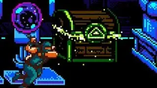 The Messenger - Opening Green Mysterious Chest in the Shop after Collecting All 45 Power Seals