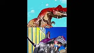 Terry vs Spiny #dinosaurking #dinosaurs #trex #spinosaurus #fire #water #edit #viral #shorts #1v1
