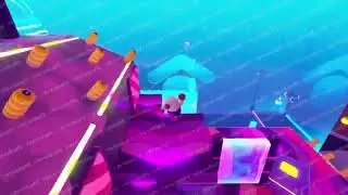 Fall Guys Season 4.5 Slimescraper Short Gameplay Map