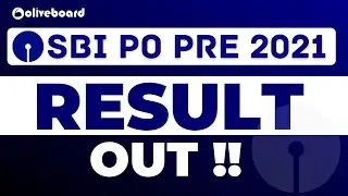 SBI PO Result 2021 || SBI PO Pre Result 2021 OUT !!