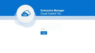 Обзор консоли Oracle Enterprise Manager Cloud Control 13c