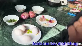 Making aditi rao fav Hyderabadi khagina|Just yasmin family