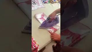 How to Iron a Silk Scarf? #fabric #silkfabric #iron  #customized #silkmanufacturer #chinafactory