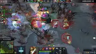 DOTA2 ESL One Genting VGJ T vs Col G01：teamfight moments 06